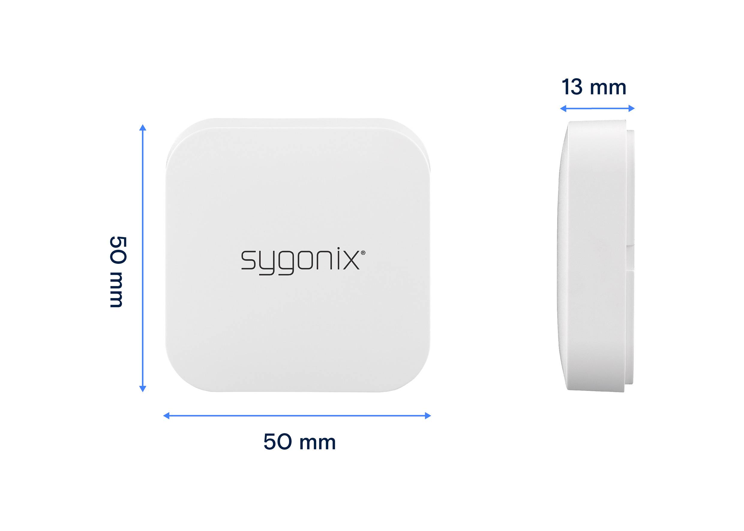Sygonix SY-6811316 Bouton-poussoir blanc Smart Mini Switch-11