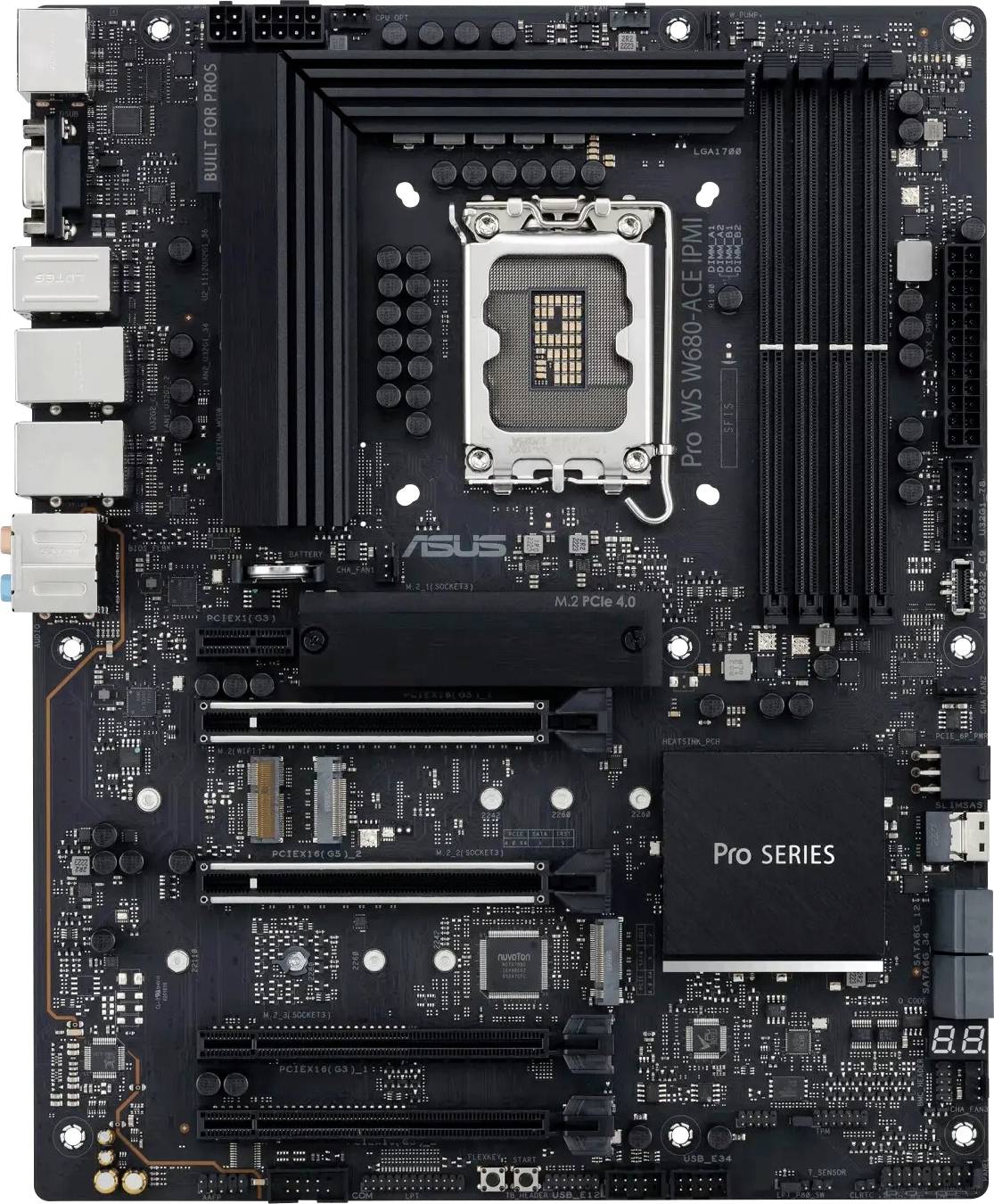 Asus 90MB1DN0-M0EAY1 Carte mère Socket (PC) Intel® 1700 Facteur de forme (détails) ATX Chipset de la carte mère Intel® W-0