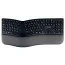 Kensington Pro Fit® Ergo-Tastatur Clavier allemand, QWERTZ noir