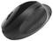 Souris d'ordinateur ergonomique noire au design vertical, conçue pour réduire la fatigue du poignet, avec des boutons latéraux visibles.