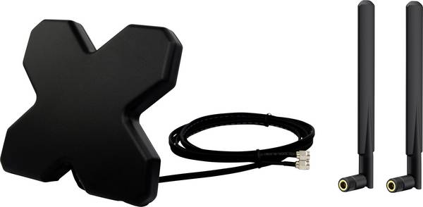 Wittenberg Antennen LTE, WLAN, Mobilfunk, Router, Portabel 1 x LTE Antenne, 2x Wlan Antennenset 1 K-103520 Antenne 5 dBi