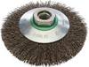 Rhodius Rhodius EKBW, brosse conique 100 x 20 x 20 x M14 mm, ondulée, Topline, pour acier inoxydable, acier, métaux non ferreux EKBW 353026 1 pc(s)