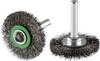 Rhodius Rhodius ERBW, 10 brossette ronde 40 x 7 x 10 x 6,0 mm, ondulée, Topline, pour acier inoxydable, acier, métaux non ferreux ERBW 353051 10 pc(s)