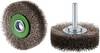 Rhodius Rhodius ERBW, 10 brossette ronde 60 x 18 x 15 x 6,0 mm, ondulée, Topline, pour acier inoxydable, acier, métaux non ferreux ERBW 353158 10 pc(s)