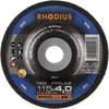 Rhodius 200172 RS2 PIPELINE Disque à ébarber acier 25 pc(s)