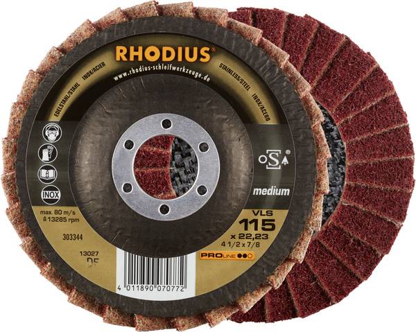 Rhodius 303344 VLS Disque segmenté    acier inoxydable, acier, Métaux non ferreux 10 pc(s)