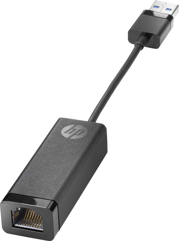 HP USB 3.0, RJ45 Adaptateur [1x USB-A mâle - 1x RJ45 femelle] USB-A - RJ45 Adapter G2 0.1 m