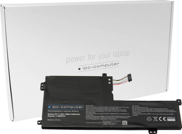 ipc-computer Batterie d'ordinateur portable Akku L18M3PF2-68 REPLACE 11.55 V 3250 mAh IPC-Computer
