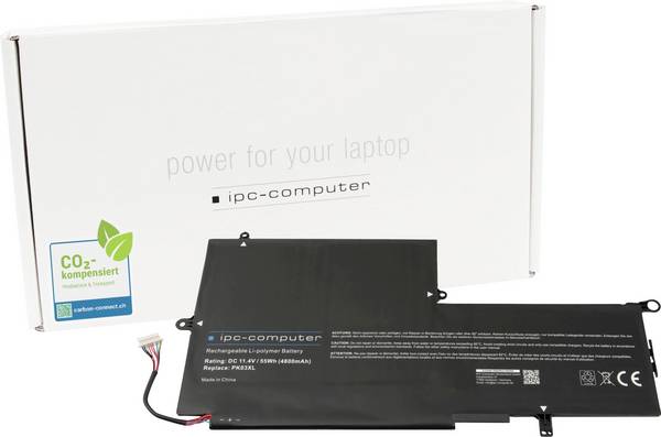 ipc-computer Batterie d'ordinateur portable Akku PK03XL REPLACE 11.40 V 4800 mAh IPC-Computer