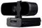 Webcam noire avec clip de montage, portant le nom de marque 'Trust'.