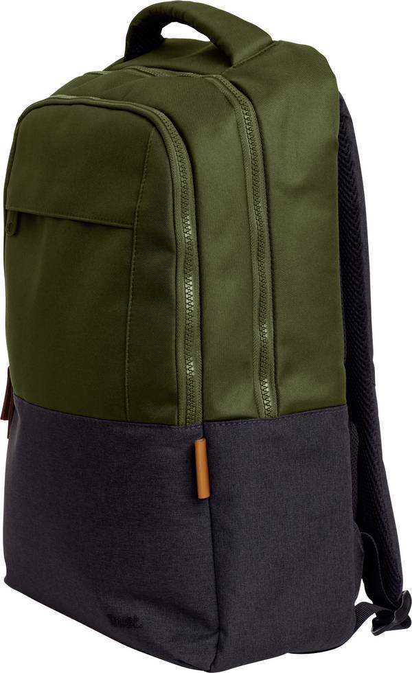 Trust Sac à dos LISBOA 16 BACKPACK - GREEN Dimension maximale: 40,6 cm (16")  Green