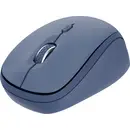 Trust YVI+ MULTI-DEVICE WIRELESS MOUSE BLUE Souris sans fil, Bluetooth, USB bleu