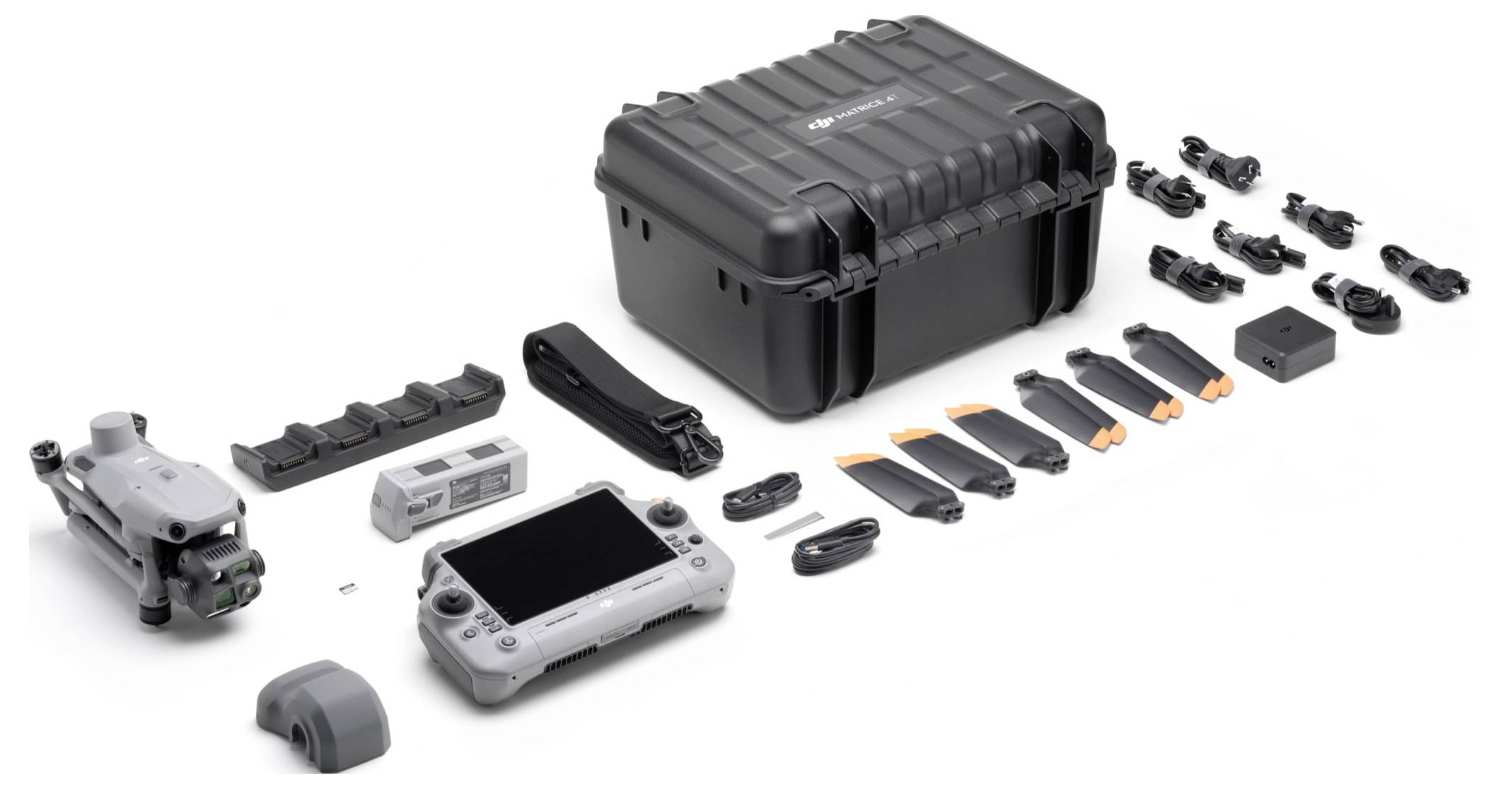 DJI Matrice 4T Drone quadricoptère 100% RtR prises de vue aériennes, professionnel gris-5