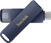 SanDisk Phone Drive Clé USB au détail 128 GB bleu SDIXD0N-128G-GN6NE USB-C® (USB 3.2 Gen 1), Lightning