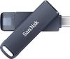 SanDisk Phone Drive Clé USB au détail 256 GB bleu SDIXD0N-256G-GN6NE USB-C® (USB 3.2 Gen 1), Lightning