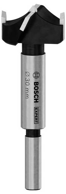 Mèche de Forstner Bosch Expert, diamètre 30 mm, adaptée pour percer des trous précis dans le bois.
