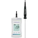 Senseca ECO 121-H-D Thermomètre d'alarme -70 - +250 °C sonde Pt1000 conforme HACCP, IP65, instantané, avec sonde d'immer