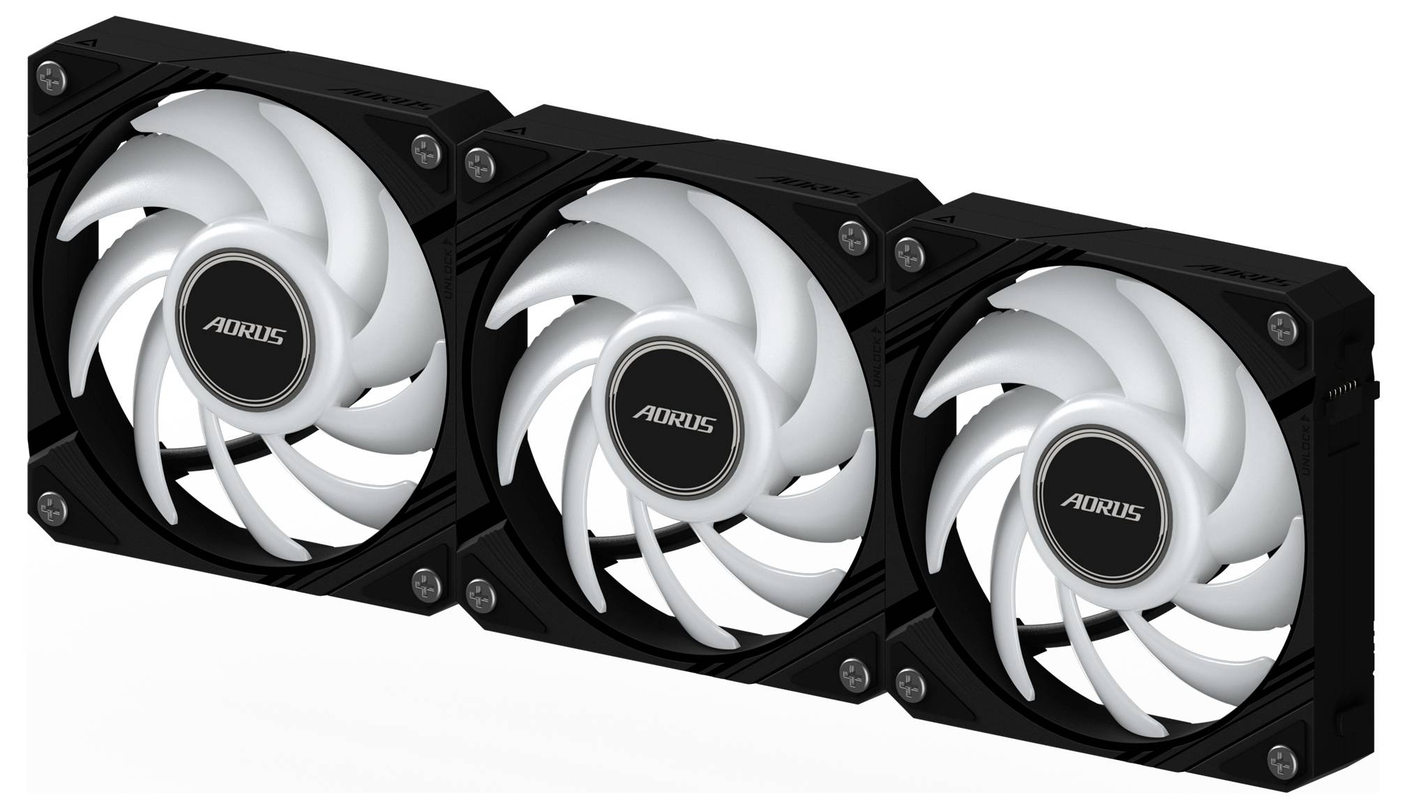 Gigabyte GP-ECFAN1203 Ventilateur pour PC noir (l x H x P) 120 x 25 x 120 mm-4