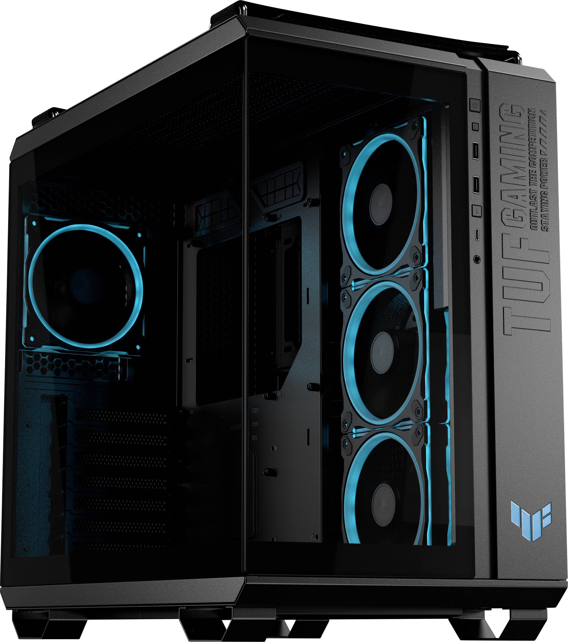 Tour midi Asus 90DC0090-B19020 Boîtier PC noir-0