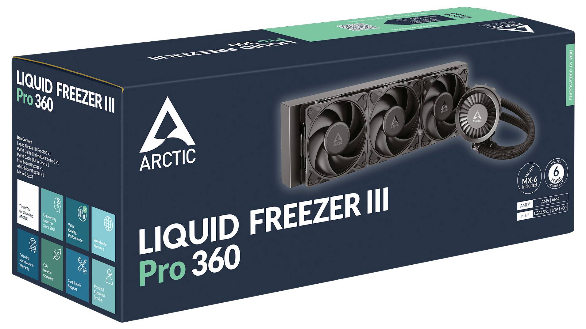 Arctic ACFRE00180A Kit de refroidissement à l'eau-5