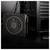 Boîtier d'ordinateur avec bloc d'alimentation démonté. Des câbles sont visibles. Le bloc d'alimentation porte l'inscription 'Steel Power'. Il est noir.