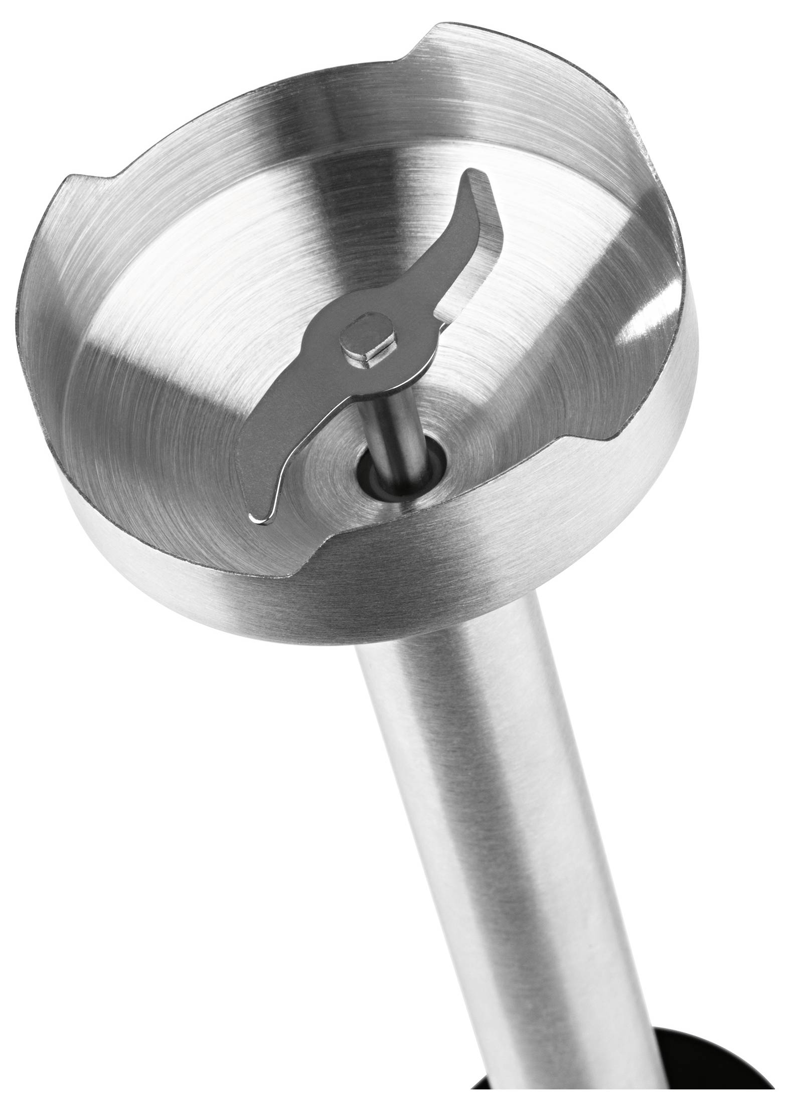 GourmetMaxx Mixeur plongeant 200 W fonctionne à piles, avec embout hâchoir, fouet , avec embout de mixeur noir, argent-4