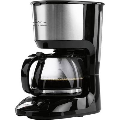 Maxxmee Barista Cafetière noir, argent Nombre de tasse=10 verseuse en verre-0