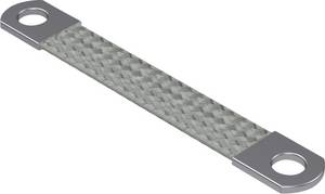 Fil De Terre Tressé Cuivre Étamé 15 Mm X 1,5 Mm – 5 Mètres – Mise à La Terre Robuste Et Flexible