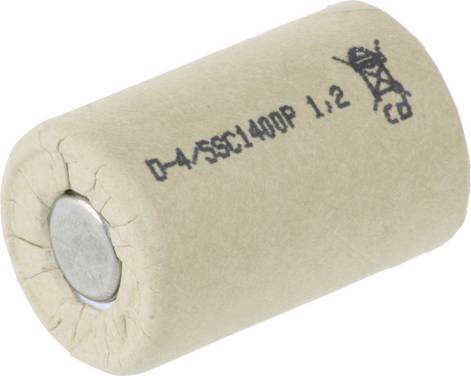 Mexcel  Pile rechargeable spéciale 4/5 Sub-C  NiCd 1.2 V 1400 mAh 1 pc(s)