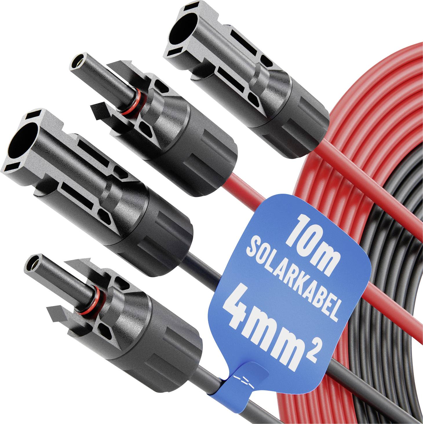 Absina 910003 Extension Cable 4 mm² 10 m Solar Power Cables & Leads