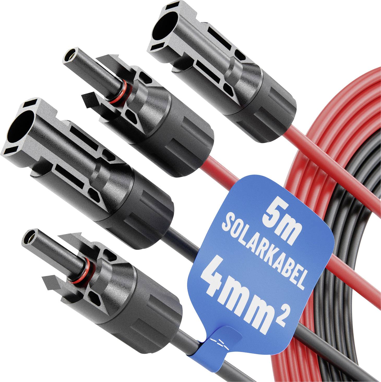 Absina 910002 Extension Cable Solar Power 4 mm² 5 m Length