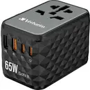 Verbatim UTA-05 GaN III Chargeur USB 65 W 2x USB-A, 2x USB-C® Power Delivery, Power Delivery 3.0, QC 4+, Fast Charge, Su