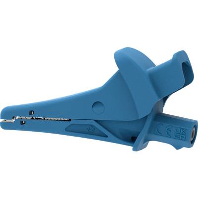 Electro PJP 5104-IEC-CD1-BL Pince crocodile bleu Plage de serrage max.: 25 mm Longueur: 91 mm 1 pc(s)-0