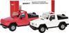 Herpa 012744 H0 Modèle réduit de voiture particulière Puch Classe G (W460) Cabrio, blanc et rouge