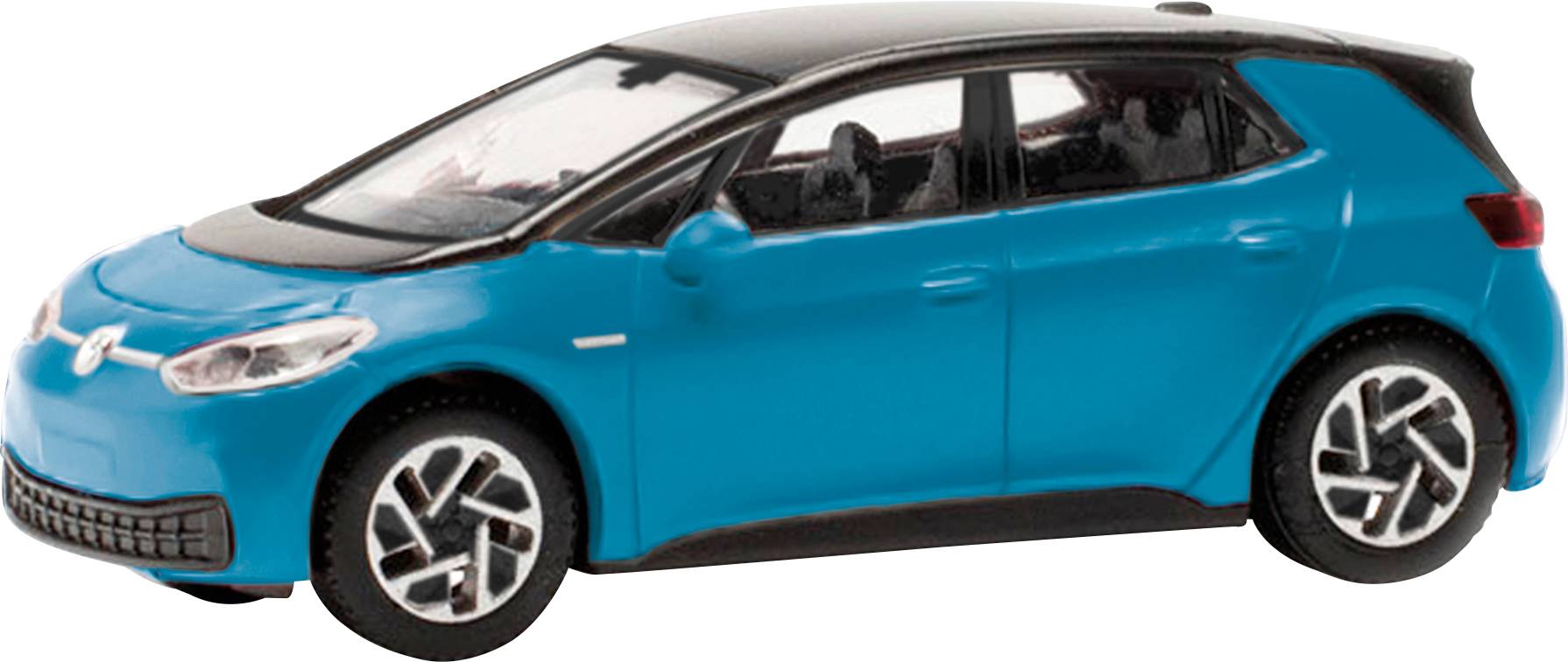 Herpa 421126-002 H0 Modèle réduit de voiture particulière Volkswagen ID.3, bleu océan solide