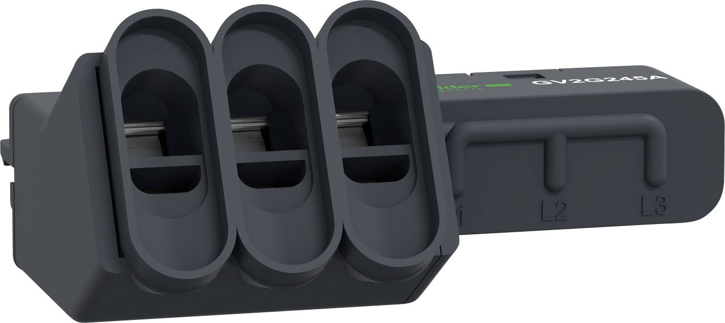 Chargeur triple avec emplacements L1, L2, L3 marqués. Design compact permettant de charger simultanément plusieurs batteries compatibles.