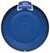 Un haut-parleur Bluetooth bleu, rond, vu de dessus. Le haut-parleur porte une étiquette indiquant 'Ultimate Ears'.