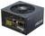 Bloc d'alimentation Seasonic Focus noir avec ventilateur en haut et connecteurs à l'avant, adapté aux systèmes informatiques.