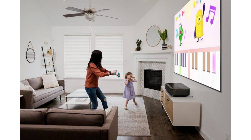 EPSON EH-LS800W Projecteur laser UST - 4K PRO-UHD Home Cinema- 16: 9- 4000 lumens-2 500.000: 1- 3x HDMI- Android TV™ Blu-5
