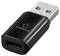 Adaptateur USB Type-C vers USB 3.0 de Renkforce, au design compact noir.
