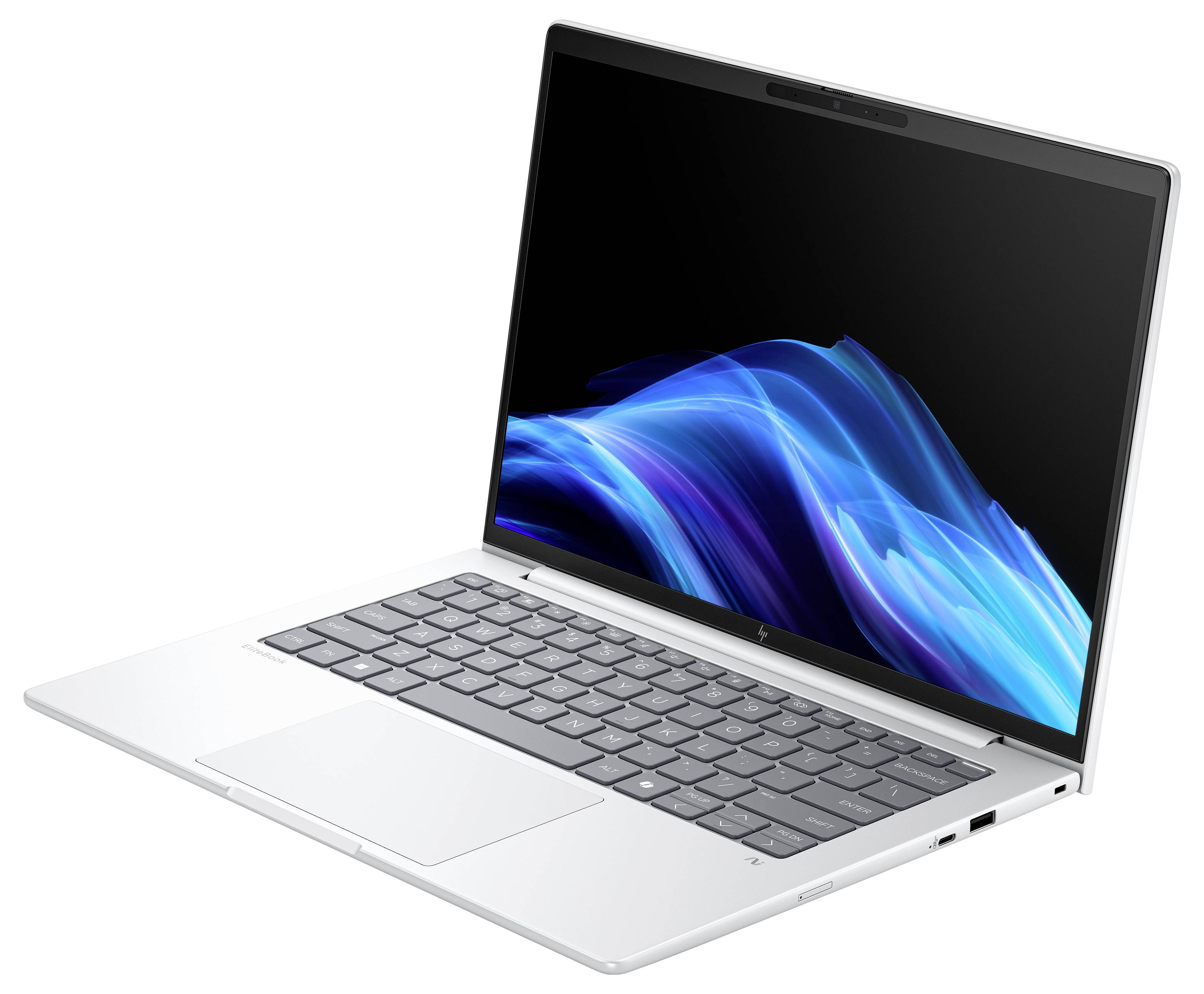 HP Notebook EliteBook 8 G1a 35.6 cm (14 pouces) WQXGA AMD Ryzen AI 5 340 32 GB RAM 512 GB SSD allemand, QWERTZ argent AD-3