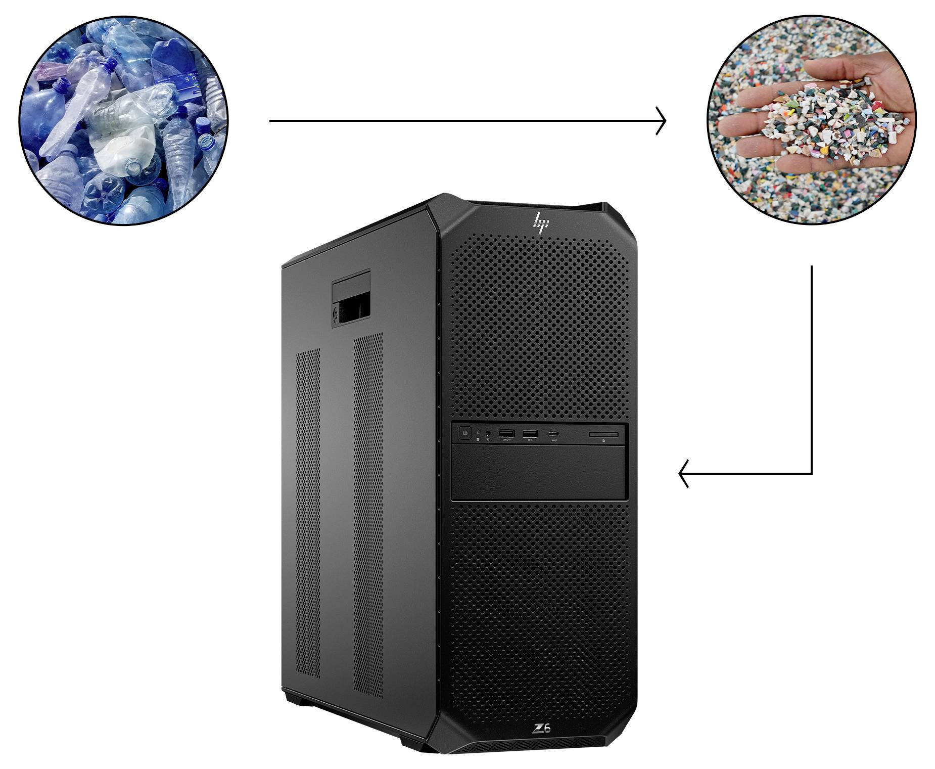 HP Station de travail Z6 G5 Tower AMD Ryzen Threadripper Pro 7955WX 5.1 GHz 64 GB RAM 2 TB SSD 82F95ET-4