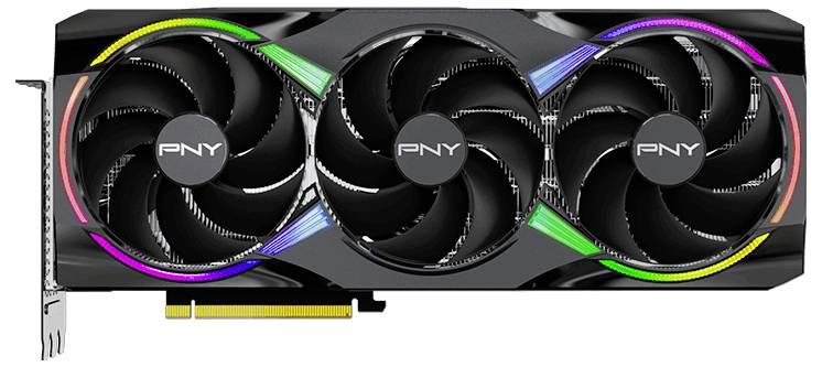 PNY Carte graphique RTX 5070 Ti GeForce RTX 5070 Ti 16 GB GDDR7 RAM