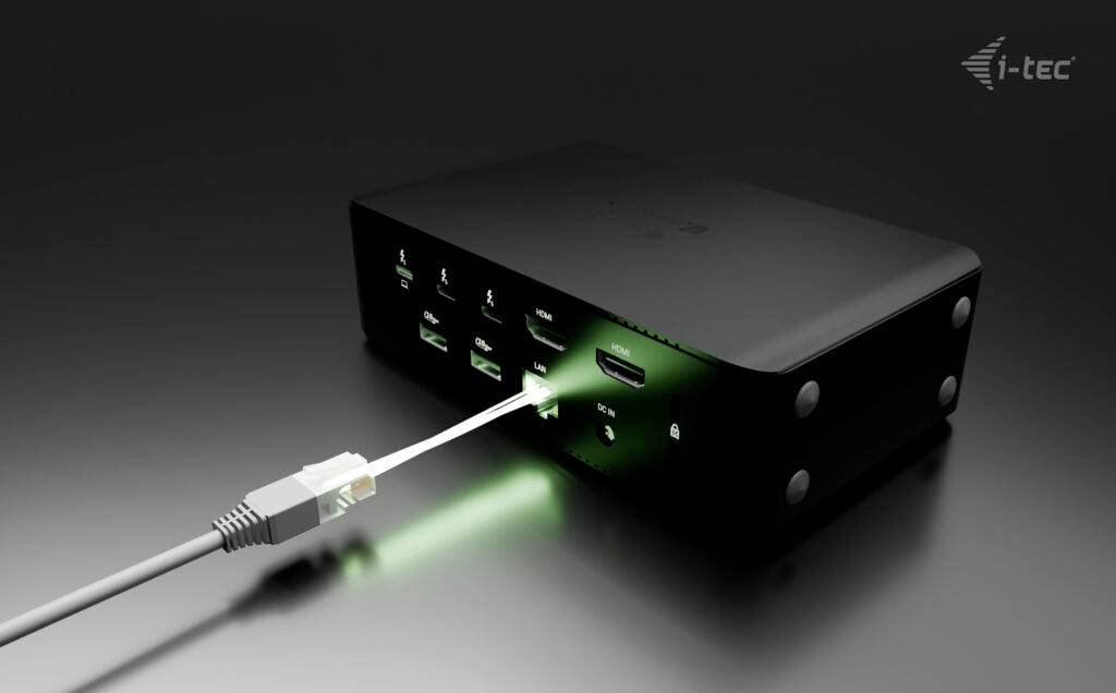 i-tec Station d'accueil USB4® / Thunderbolt™ 4 Thunderbolt5 Quattro Display Docking Station + Power Delivery 140W-15