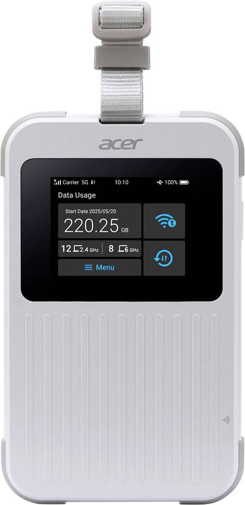 Acer FF.G2VTA.001 Point d'accès Wi-Fi 5G mobile blanc-0