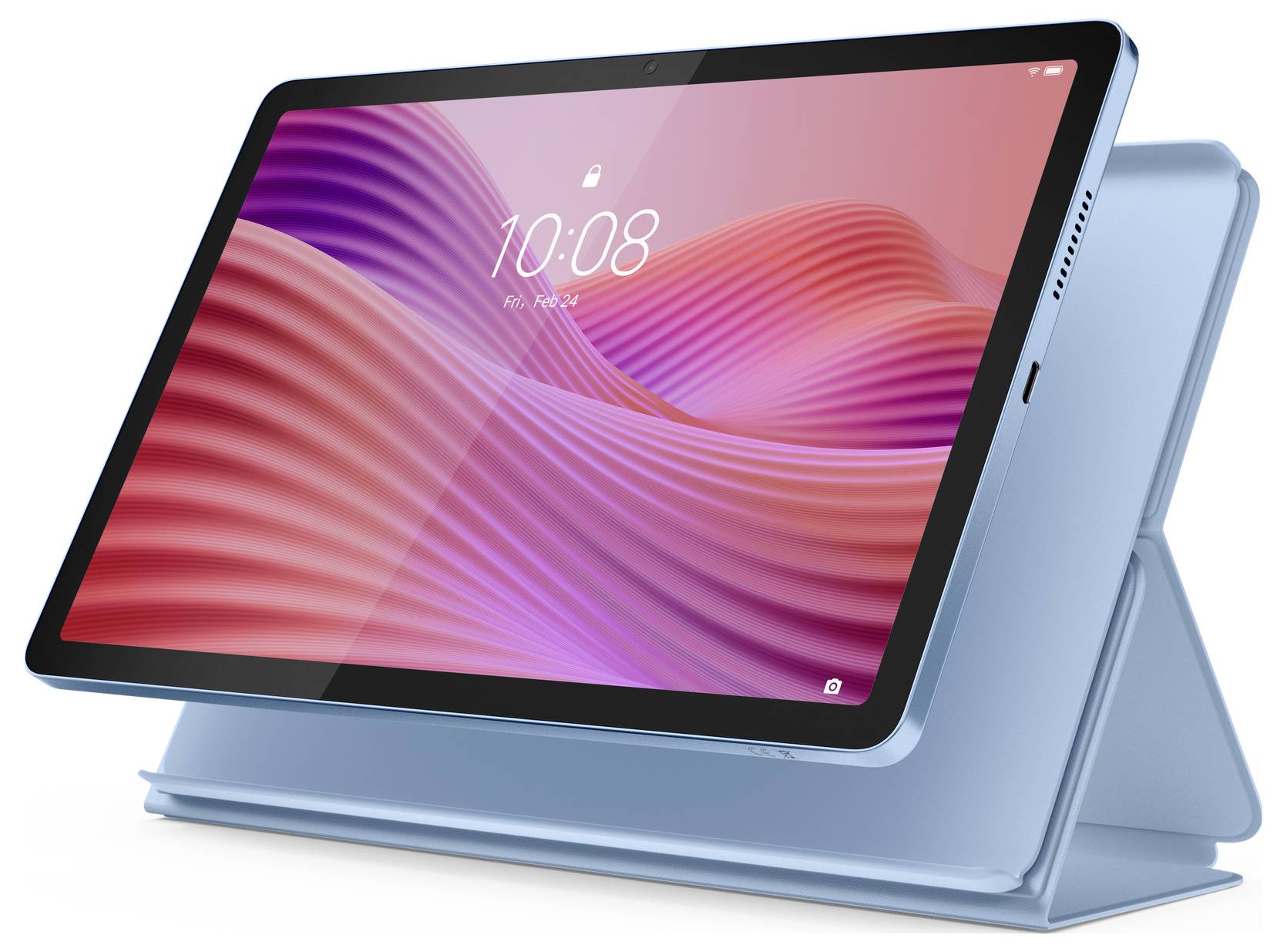 Lenovo ZG38C06654 Pochette pour tablette Lenovo Lenovo Tab 25,7 cm (10,1") Coque arrière bleu-1