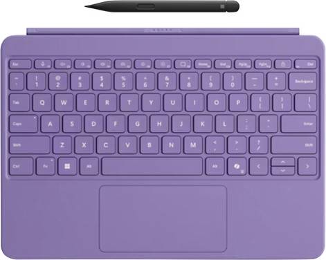 Microsoft Surface Pro Keyboard + Pen Violet Clavier pour tablette Adapté à la marque (tablette): Microsoft