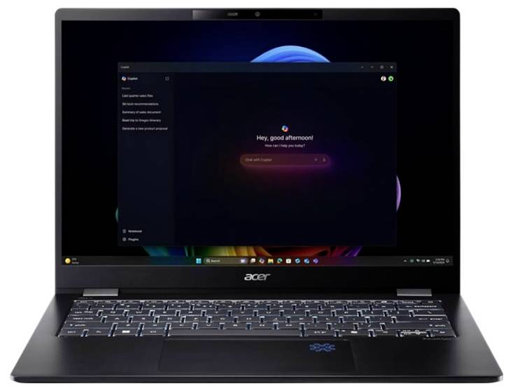 Acer Notebook TravelMate P6 35.6 cm (14 pouces) WUXGA Intel® Core™ Ultra 5 (Series 2) 226V 16 GB RAM 512 GB SSD allemand-0