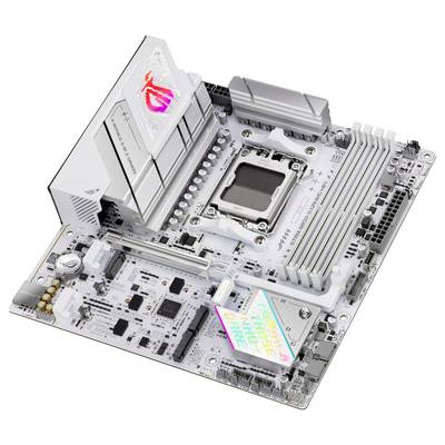 Asus ROG STRIX B850-G Carte mère Socket (PC) AMD® AM5 Facteur de forme (détails) Micro-ATX Chipset de la carte mère AMD®-14