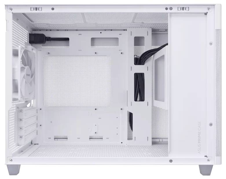mini-tour Asus AP201 Boîtier PC blanc-1